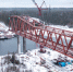 Каркас моста через Свирь продвигается к руслу реки - Общая газета