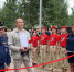 Памятник основателю Сиверского пожарного общества Дмитрию Бородину открыли в Ленобласти - ЛенТВ24