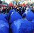 Протестующие в Кишиневе расположились в палатках на главной улице. Спецназ их быстро выселил - 47 новостей