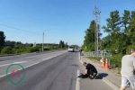 Фото: В Гатчине убрали уставшую опору для камеры контроля скорости