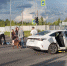 Каршеринговое авто сбило двух человек на перекрестке в Приморском районе - ЛенТВ24