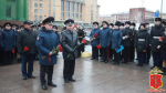 В Петербурге возложили цветы к памятнику “Сотрудникам милиции, погибшим в годы блокады Ленинграда”