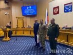 Губернатор Ленобласти вручил награды героям СВО