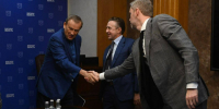Александр Дрозденко встретился с руководством волейбольной команды «Динамо—ЛО» - Online47.Ru
