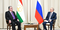 Путин и Рахмон в Ленобласти: встреча в преддверии неформального саммита СНГ - ЛенТВ24