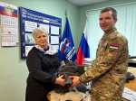 Марина Левченко передала гуманитарную помощь для ребят на передовую