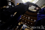 Фоторепортаж: губернатор Ленобласти наградил футбольную команду «Ленинградец»