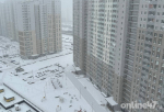 Циклон принес в Петербург плотные облака и мощный снегопад
