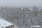 Циклон принес в Петербург плотные облака и мощный снегопад