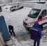 В Петербурге на Заусадебной с крыши здания упал кусок льда - 47Channel.Ru