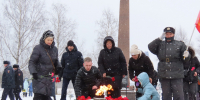 Сланцевский район отмечает годовщину освобождения в годы ВОВ - 47Channel.Ru