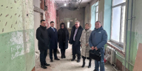 Вероника Реброва посетила ремонтируемую школу в Колтушах - ЛенТВ24