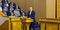 Губернатор Александр Дрозденко принимает участие в XVI Съезде строителей Ленобласти - Online47.Ru