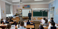 Разговор о пожарной безопасности в Кузьмоловской школе - ГУ МЧС ЛО