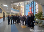В ЦО Кудрово школьники пообщались с космонавтом Анатолием Арцебарским
