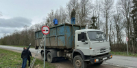 В Гатчинском округе поймали грузовик, незаконно перевозивший отходы - Online47.Ru