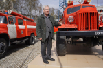 Леноблпожспас почтил память павших коллег в Кировске и провел субботник