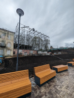 Показываем, чем завершается благоустройство «Родного берега» в Ивангороде - фото