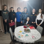 Поздравили ветеранов с Днём Победы