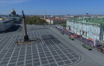 В Петербурге на Дворцовой площади проходит парад Победы