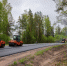 К Возрождению по новой дороге: в Выборгском районе укладывают второй слой асфальта - Online47.Ru