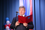 Вице-губернатор Михаил Ильин поздравил Волхов и Волховский район с Днем России