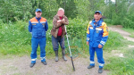 С озера Судаковское спасли рыбака на заглохшей лодке