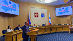 Председатель Леноблизбиркома Михаил Лебединский проинформировал членов Общественной палаты Ленинградской области о ходе избирательной кампании по выборам Губернатора Ленинградской области, которые состоятся 12, 13 и 14 сентября