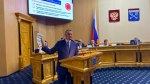 Председатель Леноблизбиркома Михаил Лебединский проинформировал членов Общественной палаты Ленинградской области о ходе избирательной кампании по выборам Губернатора Ленинградской области, которые состоятся 12, 13 и 14 сентября