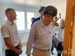 Александр Дрозденко проверил ход строительства нового многоквартирного дома в Вознесенье