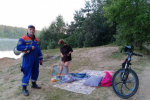 Пропавшую девушку под Мгой подняли с пледа у велосипеда с синими колесами