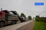 Дорожники продолжают обновление трассы «Анташи - Красное Село»