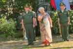 Марина Левченко приветствовала «Праздник полевых цветов в Беседе»