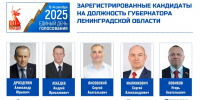 В избирательный бюллетень на выборах Губернатора Ленинградской области будут включены пять кандидатов - Леноблизбирком