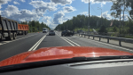 На Южном полукольце легковушку сплющило в аварии. Есть пострадавшие