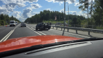 На Южном полукольце легковушку сплющило в аварии. Есть пострадавшие