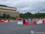 Дюжина экипажей Леноблпожспас состязаются в мастерстве маневрирования на АЦ