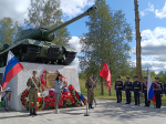 В Новом Учхозе почтили подвиг танкового экипажа Зиновия Колобанова