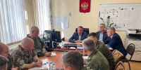 Глава избиркома Ленобласти Лебединский встретился в Белгороде с военным командованием - Online47.Ru