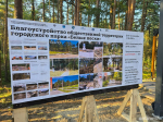 Александр Дрозденко проверил благоустройство парка «Белые пески» в Сосновом Бору