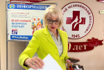 Светлана Нерушай проголосовала на выборах губернатора Ленобласти