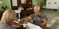 Марина Левченко проголосовала на выборах Губернатора Ленинградской области - Единая Россия