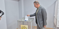 Андрей Лебедев проголосовал на выборах губернатора во Всеволожске - ЛенТВ24