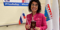 Анна Данилюк проголосовала на выборах губернатора Ленобласти - Online47.Ru