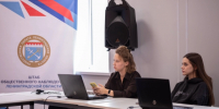 Студенты университета ознакомились с работой Штаба Общественного наблюдения на выборах Губернатора Ленинградской области - ЛГУ им. А. С. Пушкина