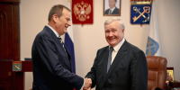 Губернатор Ленобласти провел рабочую встречу с гендиректором "Сургутнефтегаз" - 47Channel.Ru