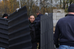 Три КАМАЗа с гуманитарным грузом отправили на передовую из Выборгского района