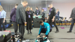 В Ледовом Дворце на «Игоре» проходит зрелищный этап чемпионата «Битва роботов»