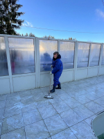 Волонтеры провели субботник в Центре изучения морских млекопитающих в Репино