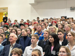 Молодежь Ленобласти побеседовала с космонавтом Сергеем Ревиным